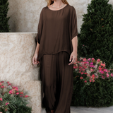 Martina Silk Top & Madelyn Silk Pants