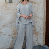 Martina Silk Top & Madelyn Silk Pants