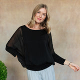 Cassandra Silk Top