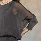 Cassandra Silk Top