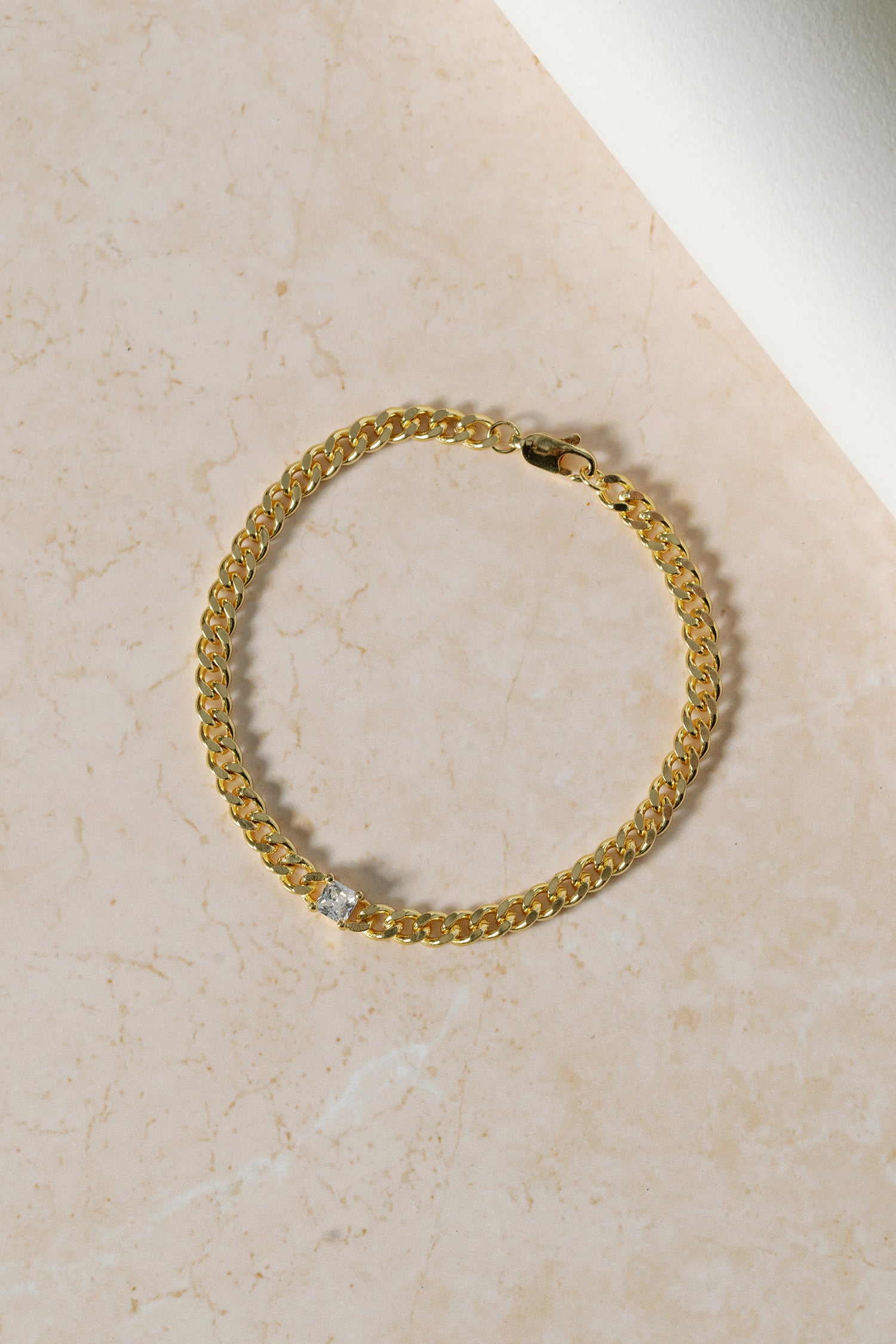 Evie Pavé Chain Bracelet