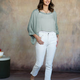 Mona Silk Topper