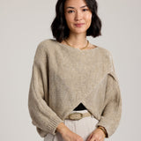 Alessandra Knit Criss Cross Wrap