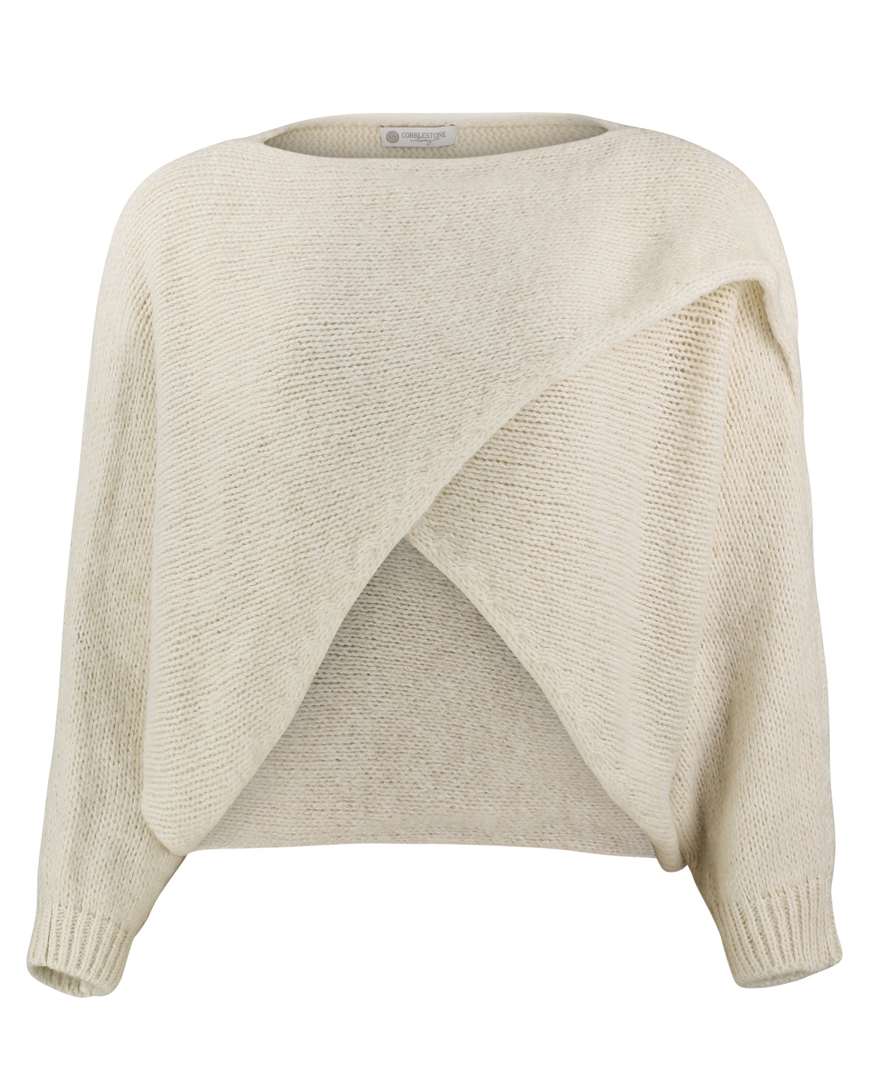 Alessandra Knit Criss Cross Wrap