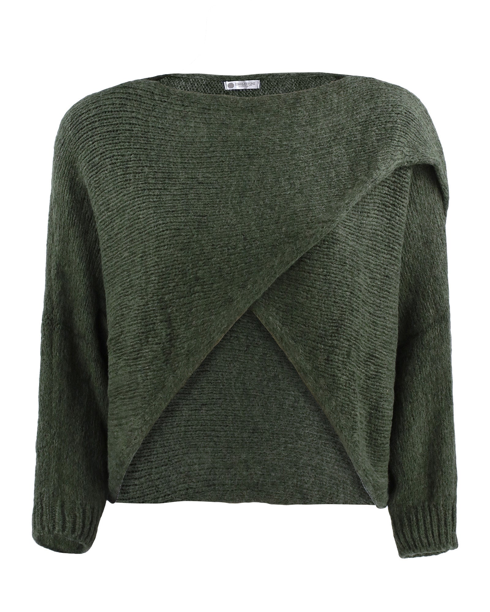 Alessandra Knit Criss Cross Wrap