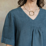 Amelie Linen Top