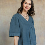 Amelie Linen Top