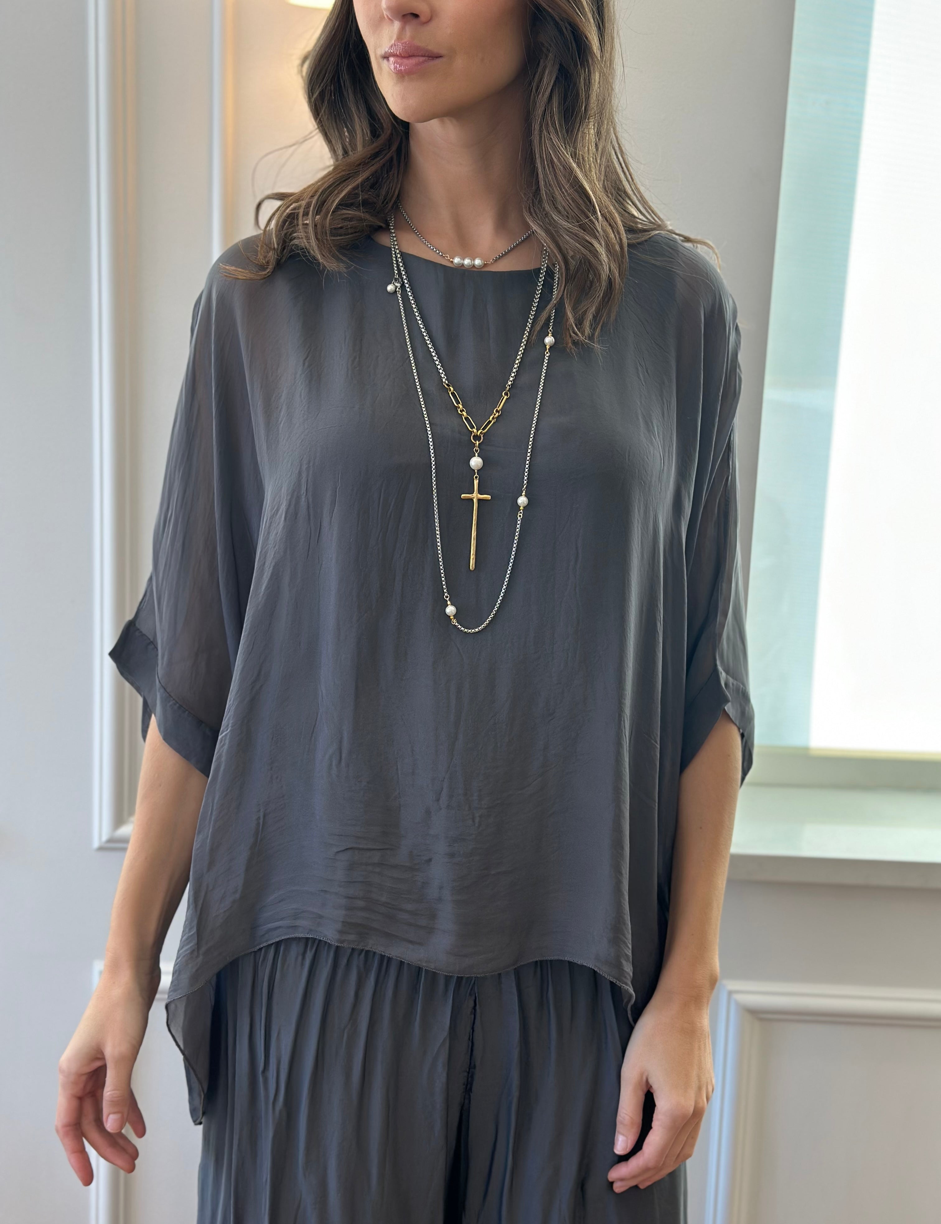 Martina Silk Top
