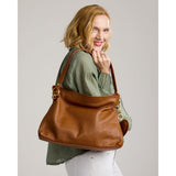 The Bella Leather Slouch Bag