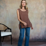 Brina Linen Top