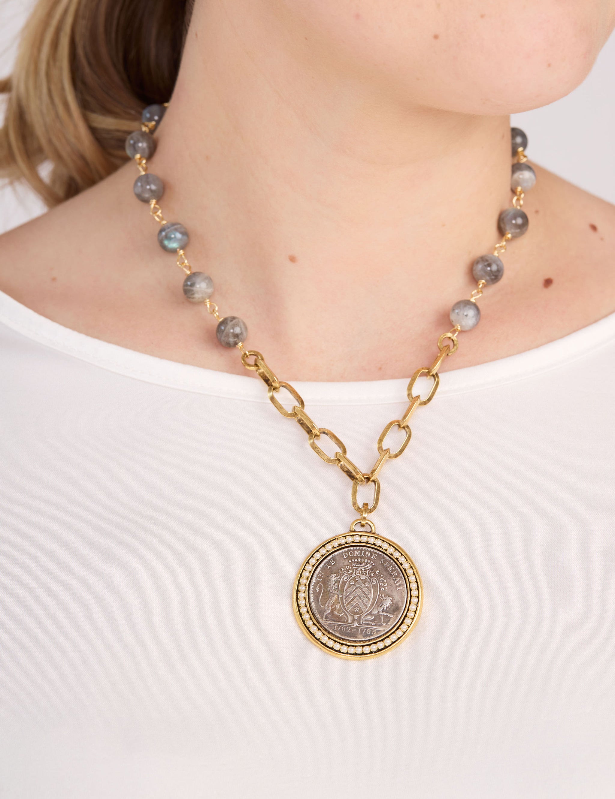 Carla Coin Necklace