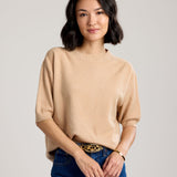 Carlotta Short Sleeve Knit Top