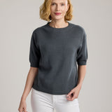 Carlotta Short Sleeve Knit Top