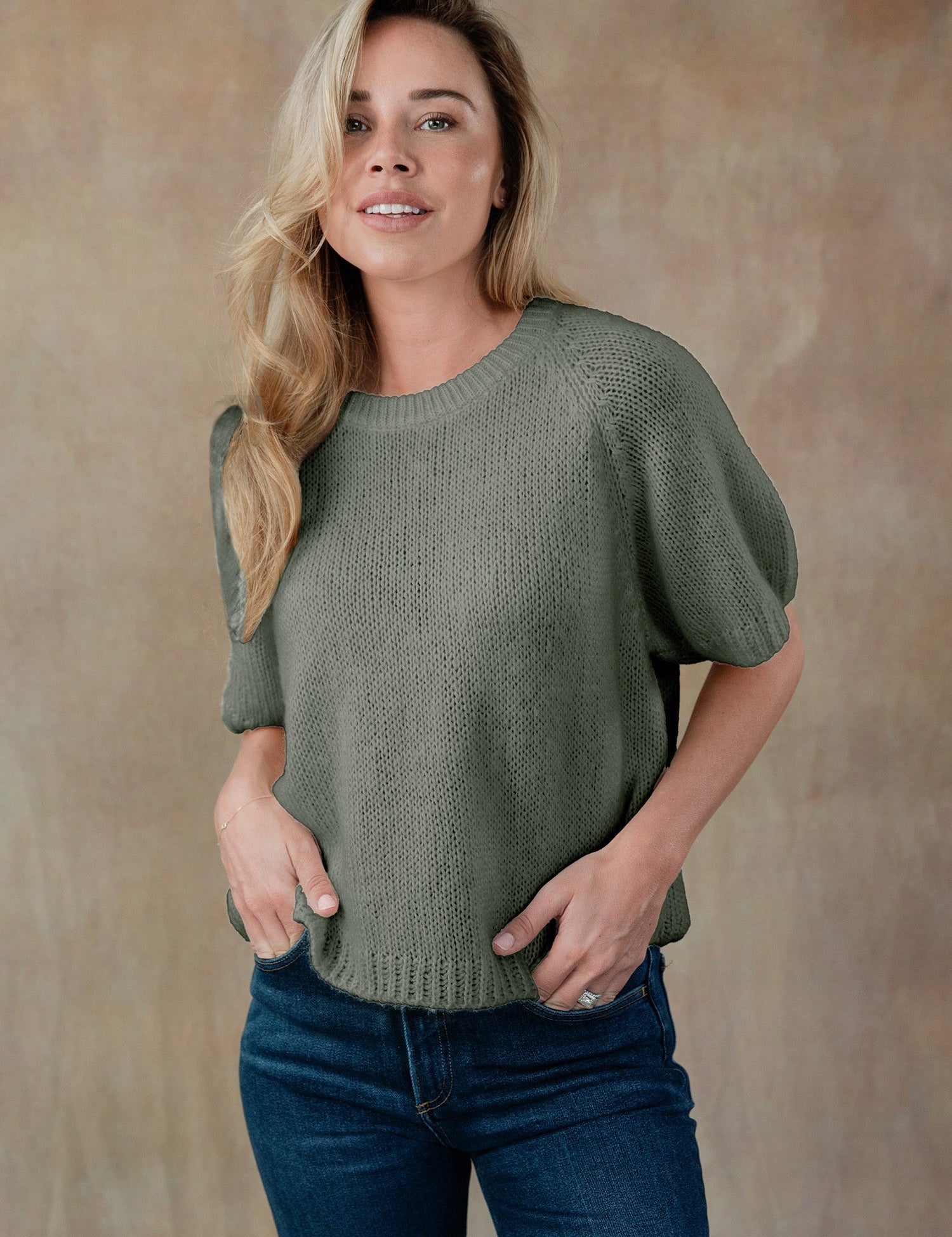 Carmen Short Sleeve Sweater