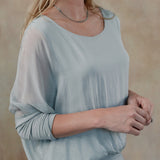 Cassandra Silk Top