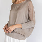 Cassandra Silk Top