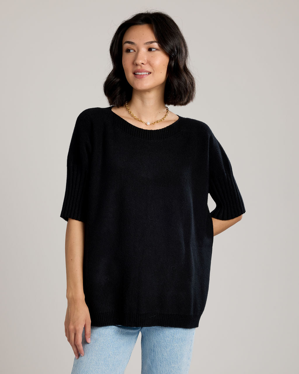 Caterina Short Sleeve Sweater