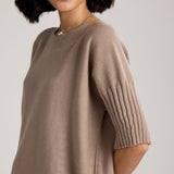 Caterina Short Sleeve Sweater