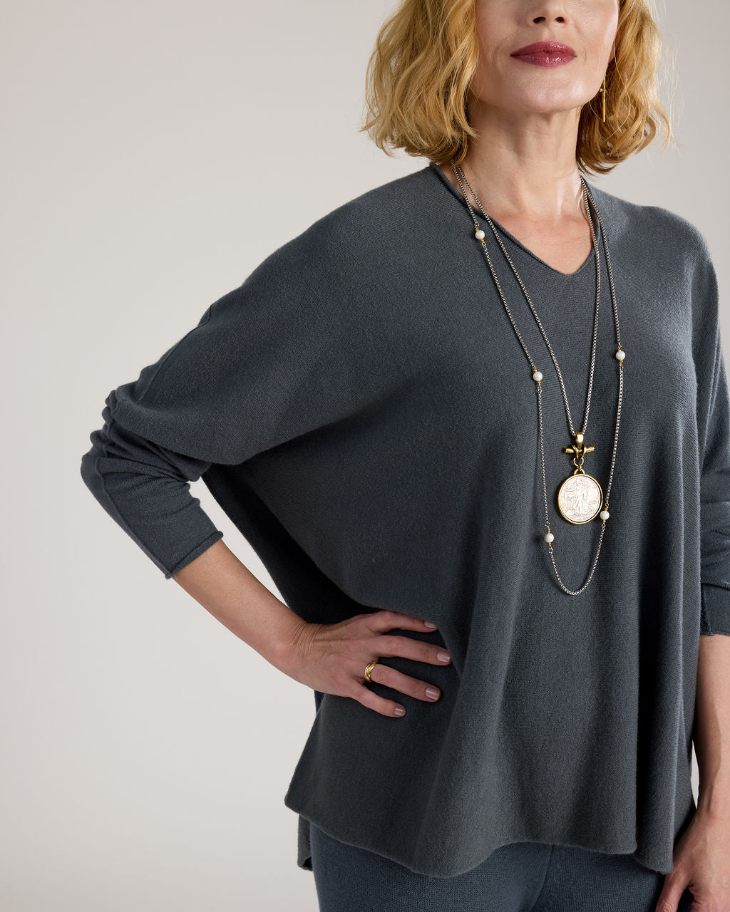 Claudia V-Neck Sweater