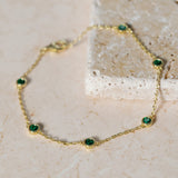 Eleanor Pavé Chain Bracelet