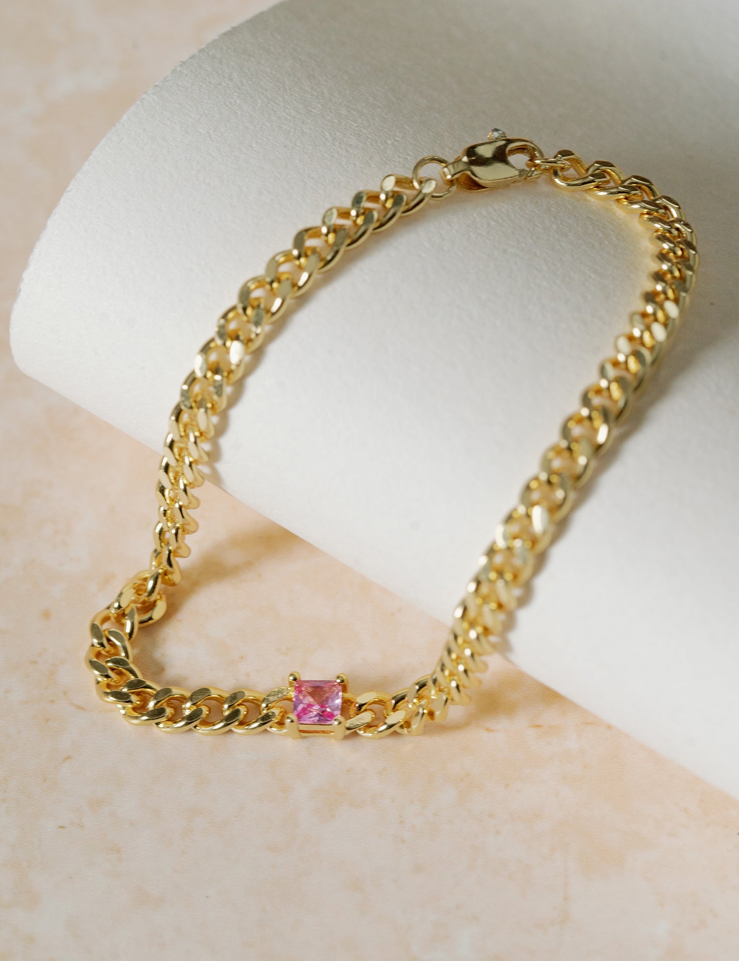 Evie Pavé Chain Bracelet