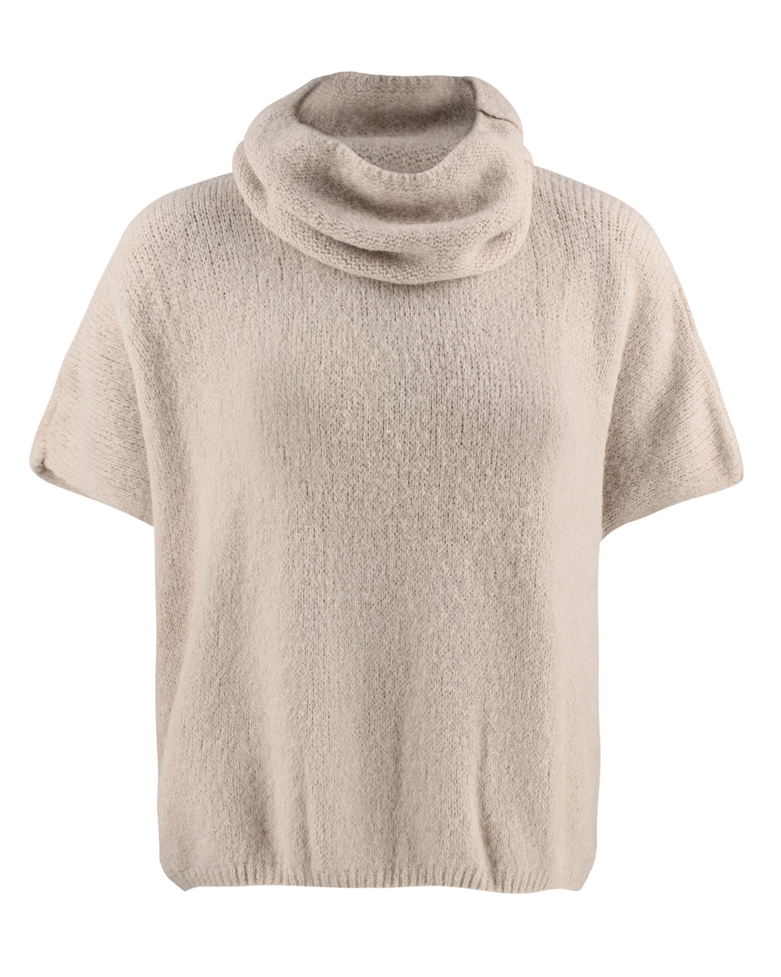 Francesca Short Sleeve Turtleneck
