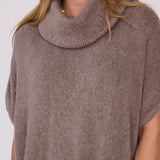 Francesca Short Sleeve Turtleneck