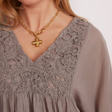 Kristiana Cotton Blouse