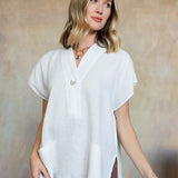 Leni Linen Top