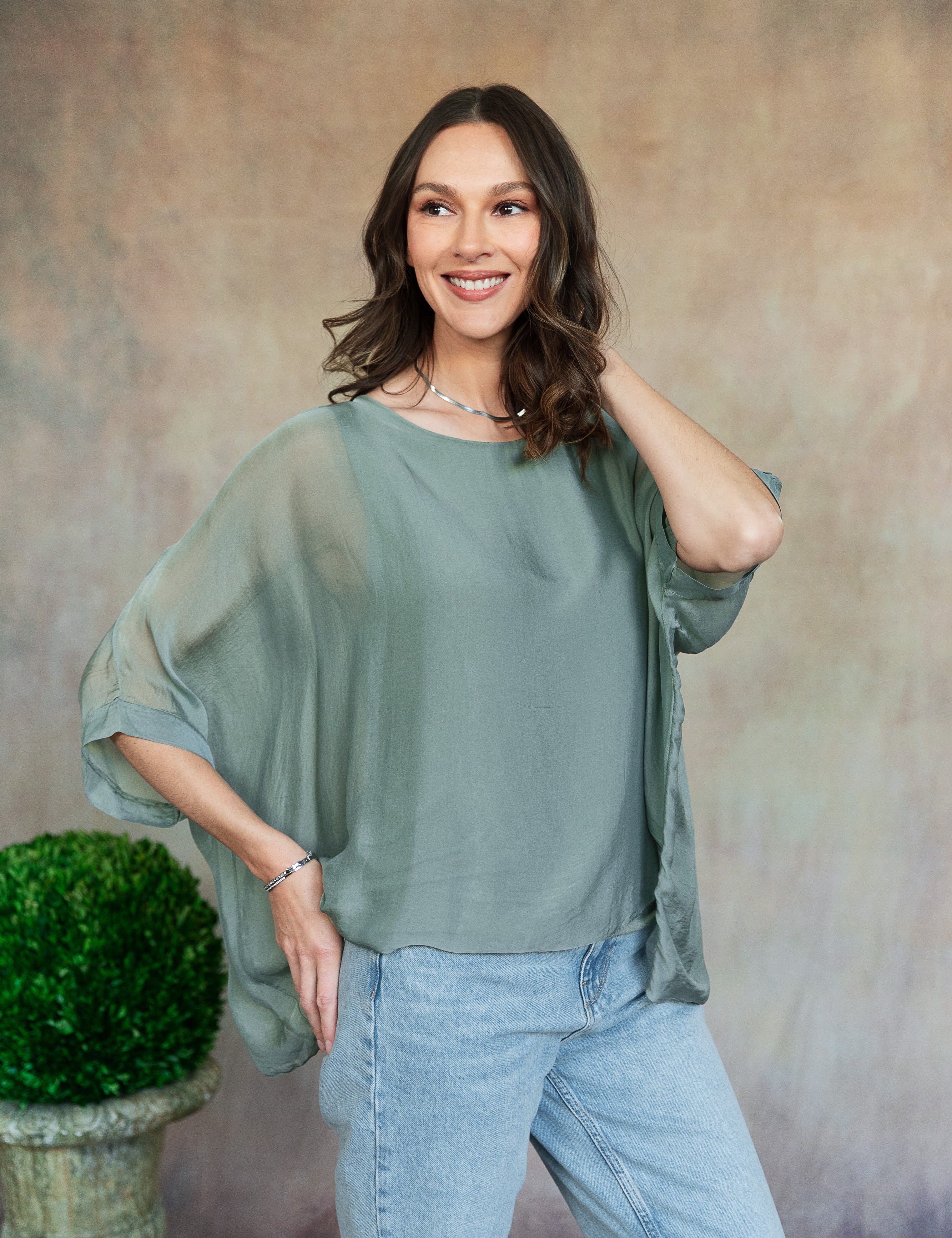 Martina Silk Top
