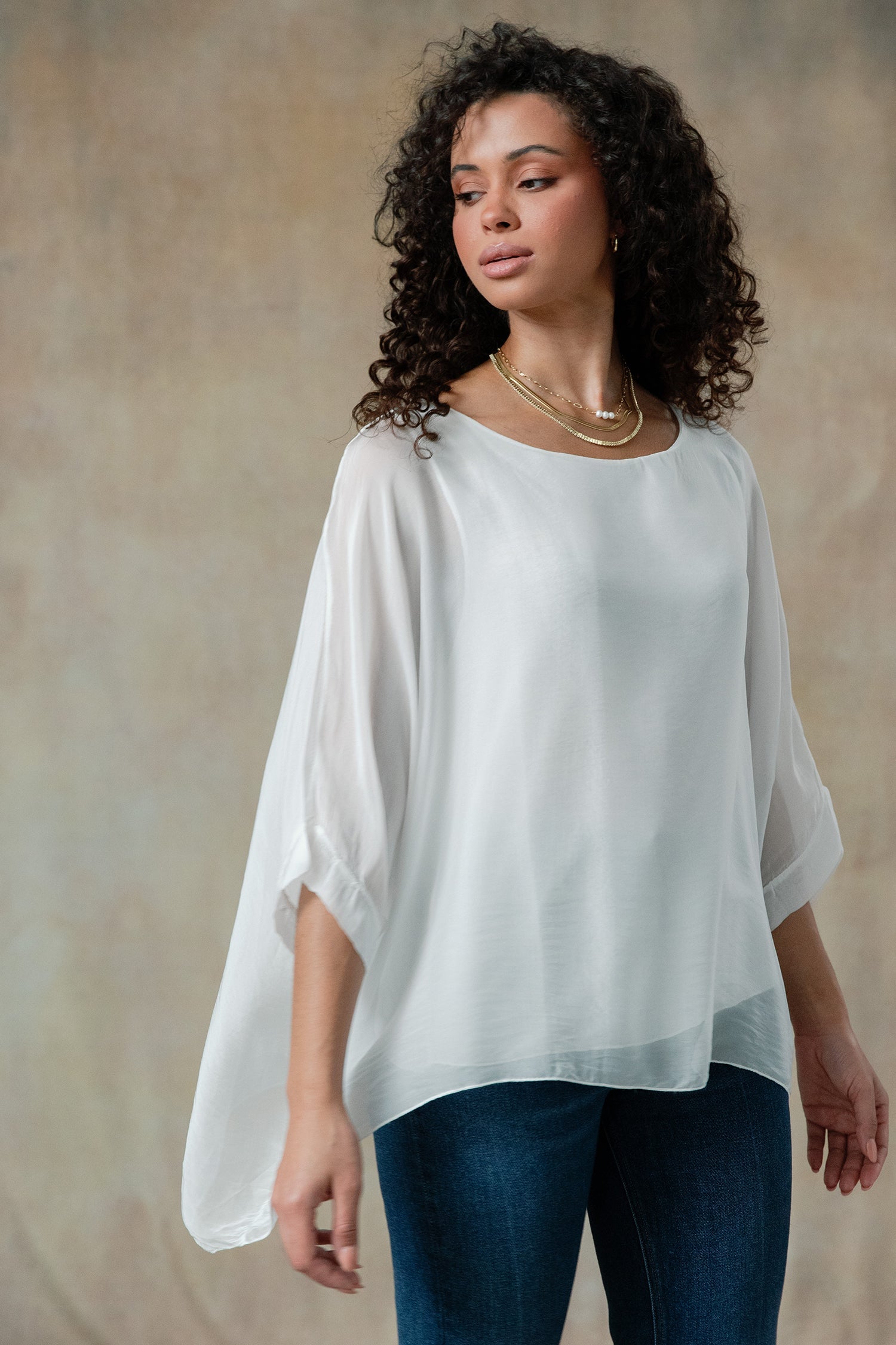 Martina Silk Top