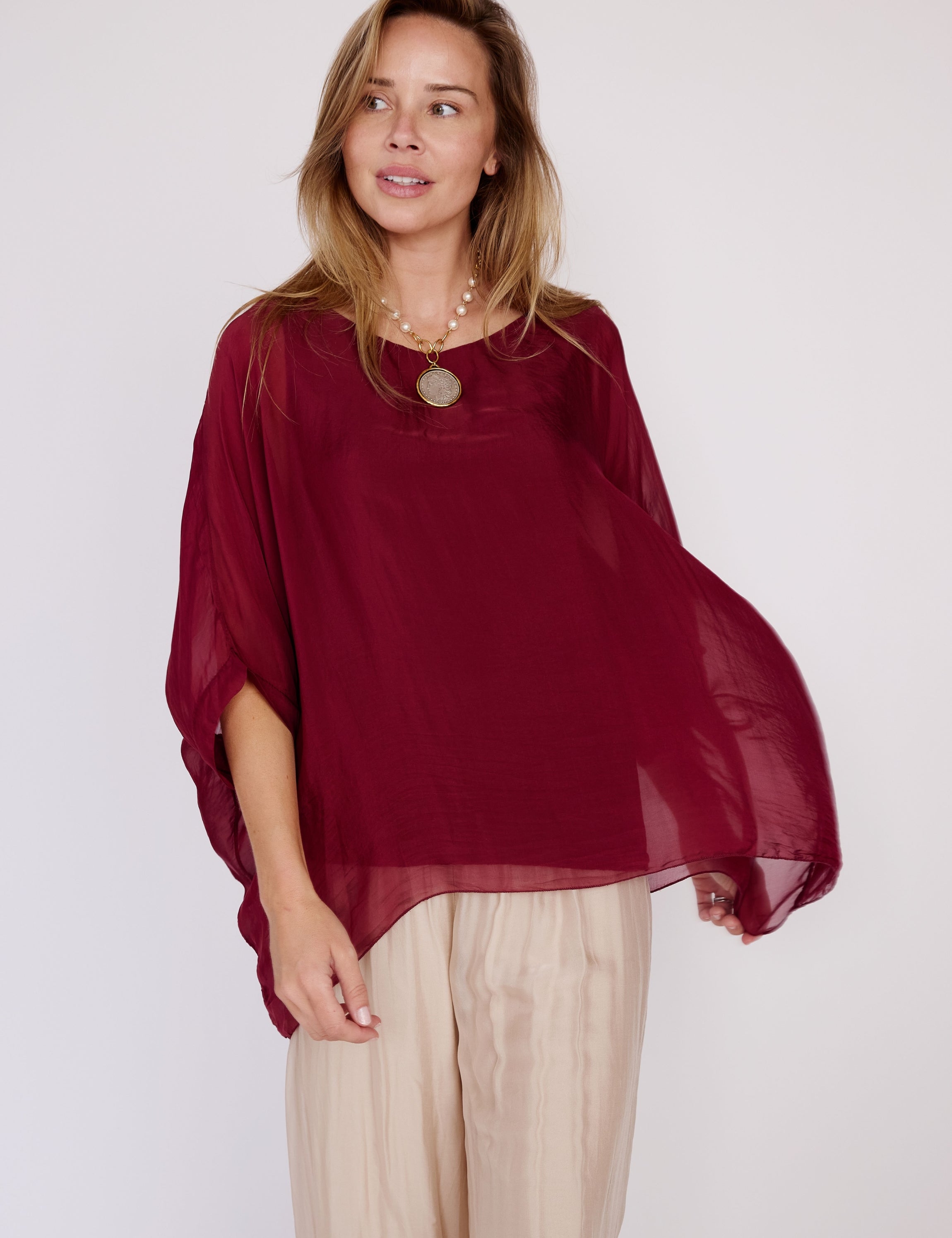 Martina Silk Top