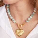 Rachel Heart Necklace