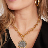 Rebecca Coin Necklace