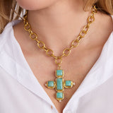 Trinity Cross Necklace