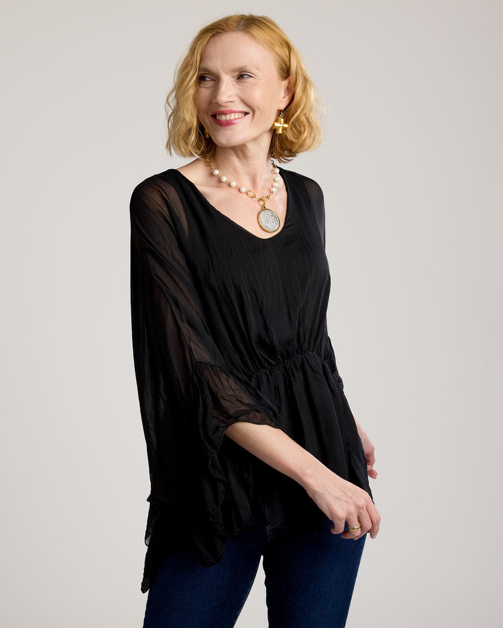 Valeria Silk Blouse